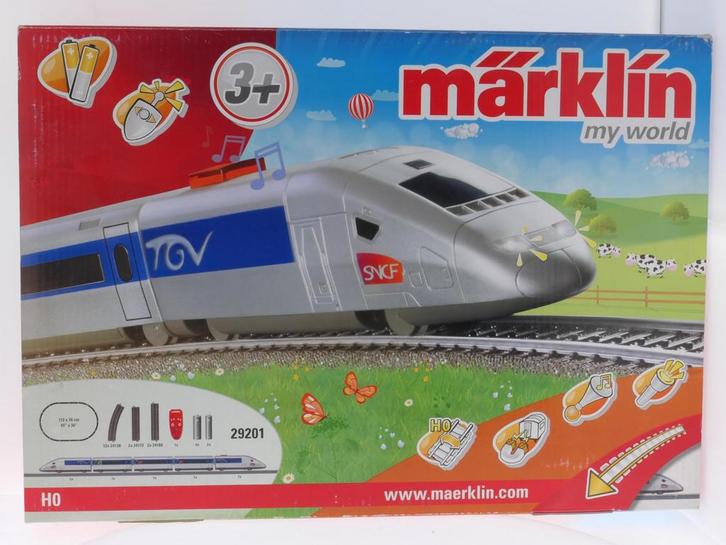 Schaal H0 Märklin My World 29201 startset TGV van de SN.., Hobby en Vrije tijd, Modeltreinen | H0, Overige typen, Gebruikt, Märklin