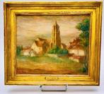 Abel Jules Faivre (1867-1945) - Vue de l’église