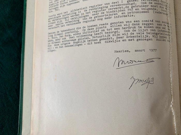 Dr. M.D. Dijt; & Mr. J.S.M. Dijt - Texelse Geslachten I+II -, Antiek en Kunst, Antiek | Boeken en Manuscripten