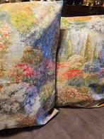 Set van 2 kussens Art Nouveau Claude Monet I Giardini, Antiek en Kunst