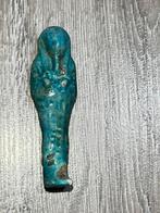 Oude Egypte, Ptolemeïsch Faience Blauwe shabti - 7.5 cm, Antiek en Kunst