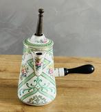 Chocolatière en faïence de Paris - Koffieservies - Aardewerk, Antiek en Kunst