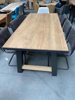 Farmland eettafel, railway brown (nieuw, outlet), Huis en Inrichting, Tafels | Eettafels, Nieuw, Eikenhout