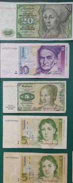 Duitsland. Collection of coins and banknotes (Zonder