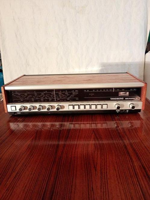 Tandberg - Super dargent 12 Récepteur stéréo à, Audio, Tv en Foto, Radio's