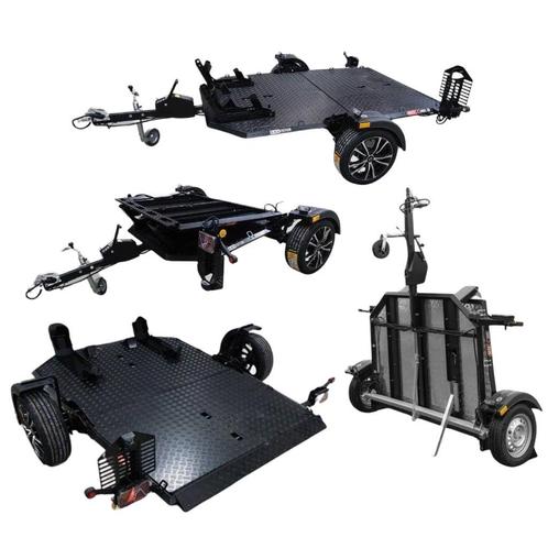 Motor aanhangwagen zakbaar en opvouwbaar trailer Lorries MT2, Auto diversen, Aanhangers en Bagagewagens, Nieuw, Ophalen