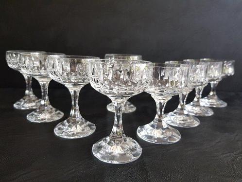 Champagne fluitje (9) - Kristal, Antiek en Kunst, Antiek | Meubels | Tafels