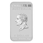 Australie. 1 Dollar 2024 1 oz Australia Silver Rectangle