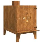 vidaXL Campingkachel 35x50x60 cm cortenstaal, Verzenden, Nieuw