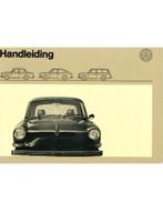 1970 VOLKSWAGEN 1600 INSTRUCTIEBOEKJE NEDERLANDS, Auto diversen, Handleidingen en Instructieboekjes