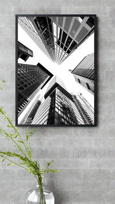 Gilliard Bressan - Skyscrapers - XL, Antiek en Kunst, Kunst | Schilderijen | Modern