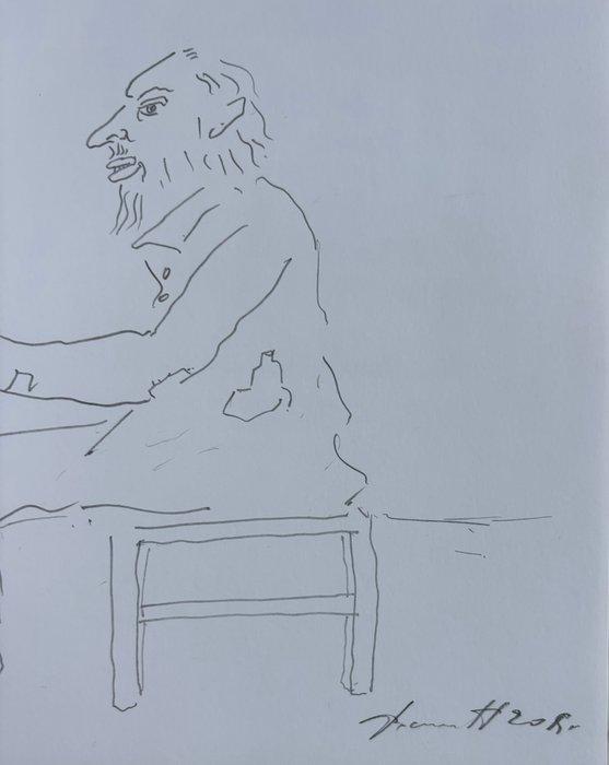 Fred Bervoets (1942) - Zelfportret, Antiek en Kunst, Kunst | Designobjecten