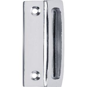 Intersteel Sluitplaat + kom Ferraro 70x30 chroom, Doe-het-zelf en Bouw, Deuren en Vliegenramen, Ophalen of Verzenden