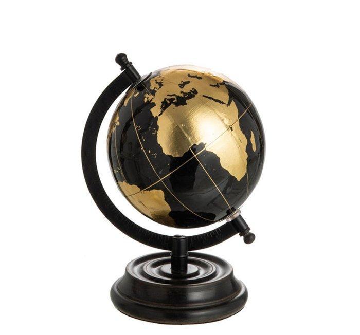 Decoratief ornament - Globe Zwart/Goud, Antiek en Kunst, Kunst | Designobjecten