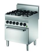 Gasfornuis | EBO | 4 Kookpitten | 2x 3.5kW + 2x 5.5kW |, Zakelijke goederen, Horeca | Keukenapparatuur, Verzenden, Nieuw in verpakking