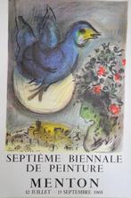 Marc Chagall - CHAGALL - The blue bird - Années 1980, Antiquités & Art, Art | Dessins & Photographie