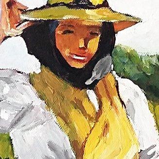 JosemicampaÑa - NO RESERVE - Inner Land - Acrilic on Canvas, Antiquités & Art, Art | Peinture | Moderne