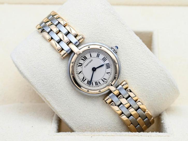 Cartier Panthere Ref. 66920 Year 1990s (Box), Handtassen en Accessoires, Horloges | Dames, Goud, Zo goed als nieuw, Goud, Overige merken
