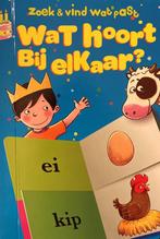 Zoek & vind wat past- Wat hoort bij elkaar 9789461512277, Boeken, Kinderboeken | Baby's en Peuters, Verzenden, Zo goed als nieuw