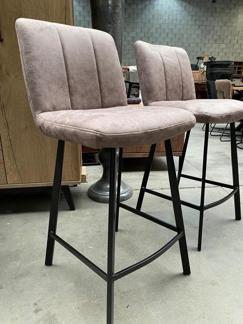 Iberico barstoel (nieuw, outlet), Huis en Inrichting, Stoelen, Nieuw, Metaal, Stof