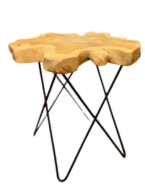 Artigianale - Middentafel - Hout - Piano in teakrots met, Antiek en Kunst, Curiosa en Brocante