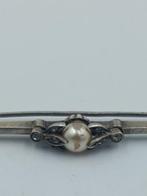Sans prix de réserve - Broche Argent, Broche ancienne à, Handtassen en Accessoires, Antieke sieraden