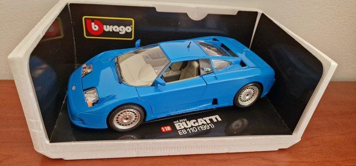 Burago 1:18 - Modelauto - Bugatti EB 110 (1991), Hobby en Vrije tijd, Modelauto's | 1:5 tot 1:12