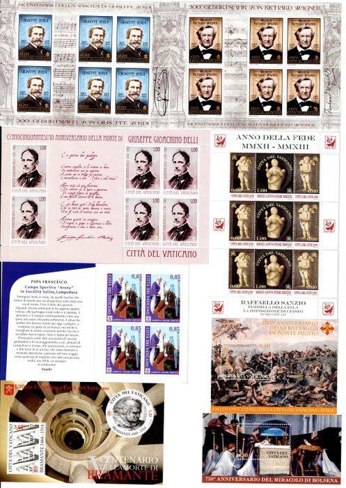 Cité du Vatican 2012/2015 - Lotto n° 14 tickets, Postzegels en Munten, Postzegels | Europa | Italië