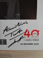 Hergé, Poster Spa monopole signé par JP Talbot - 1 Poster -, Nieuw