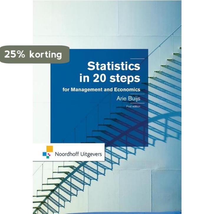 Statistics in 20 steps 9789001861216 Arie Buijs, Boeken, Wetenschap, Gelezen, Verzenden