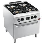 Fornuis + Oven | MAXIMA 900+ | Gas | 4 Branders (1x 10kW +, Verzenden