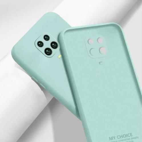 Xiaomi Redmi Note 10S Square Silicone Hoesje - Zachte Matte, Telecommunicatie, Mobiele telefoons | Hoesjes en Screenprotectors | Overige merken