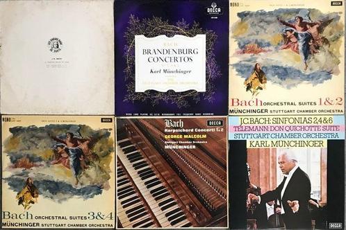 Johann Sebastian BACH - Diverse artiesten - 19 x albums + 1, Cd's en Dvd's, Vinyl Singles