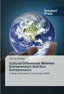 Cultural Differences Between Entrepreneurs And Non, Boeken, Overige Boeken, Zo goed als nieuw, Verzenden