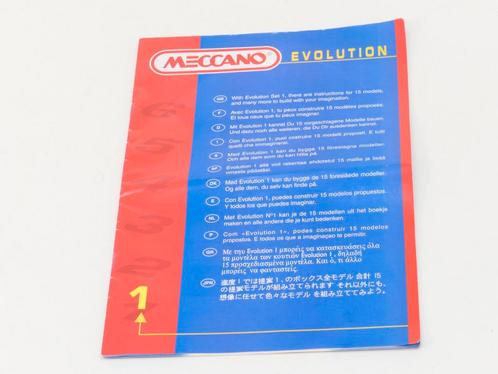 Meccano Evolution 1 1995 #3396 (Automodellen), Hobby & Loisirs créatifs, Voitures miniatures | Échelles Autre, Enlèvement ou Envoi