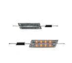 Clignotants Latéraux Led Pour Bmw Noir, Autos : Pièces & Accessoires, Verzenden