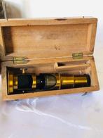 Microscope - Ancien - 1890 - de voyage en laiton