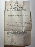 König Friedrich I. von Württemberg - Schöner amtlicher Brief, Nieuw