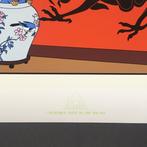 Hergé - 1 Sérigraphie Escale - Tintin - Le Lotus Bleu - 1985, Livres, BD