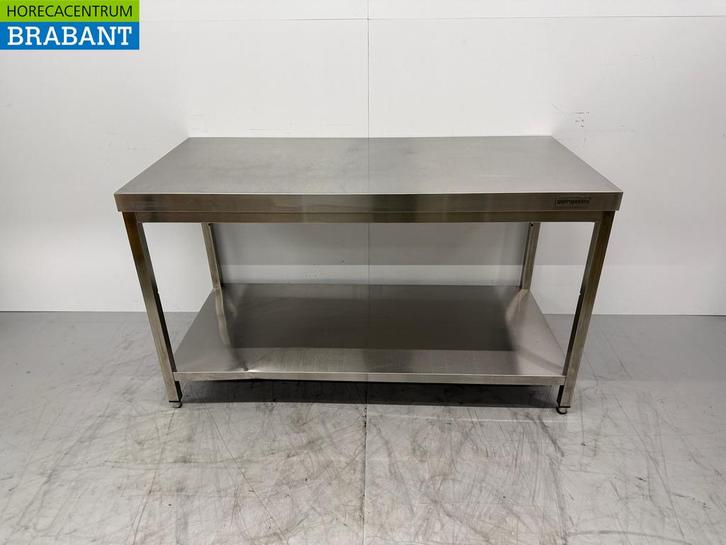 Table de travail en acier inoxydable avec étagère 150 x 70 x, Articles professionnels, Horeca | Autre, Envoi