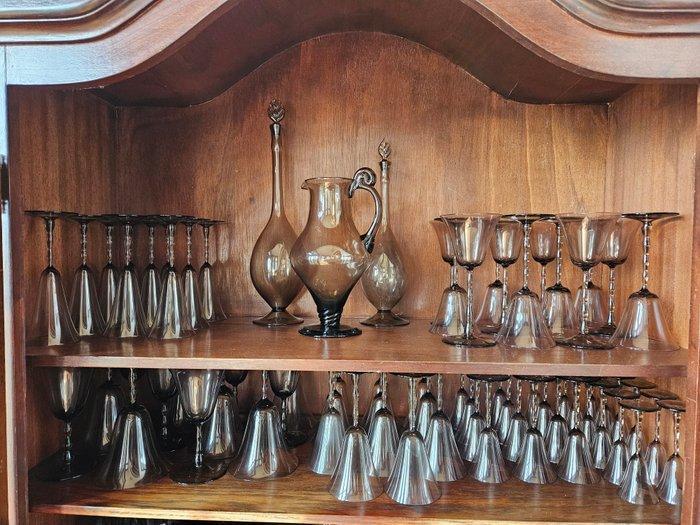 Drinkservies (72) - Kristal, Antiek en Kunst, Antiek | Meubels | Tafels