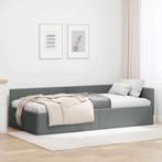 Bedframe Hoek 100x200 Grijs | Retour Deal | Super Prijs, Huis en Inrichting, Slaapkamer | Bedden, Eenpersoons, Verzenden, Nieuw