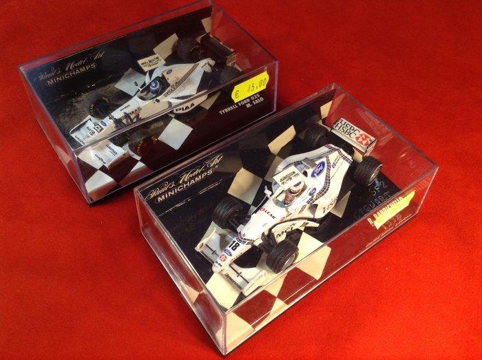 Minichamps 1:43 - Voiture de course miniature (2) - ref., Hobby en Vrije tijd, Modelauto's | 1:5 tot 1:12