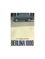 1965 DAIHATSU COMPAGNO BERLINA 1000  BROCHURE JAPANS, Boeken, Ophalen of Verzenden, Nieuw