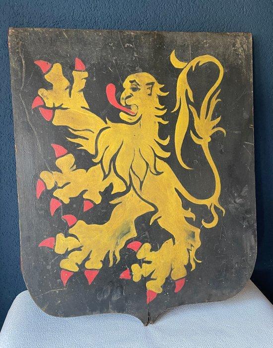 Decoratief ornament - België - Wapenschild, Antiquités & Art, Antiquités | Autres Antiquités