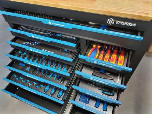 Veiling - Gereedschapswagen Schwartzmann 12/10, Doe-het-zelf en Bouw, Gereedschapskisten