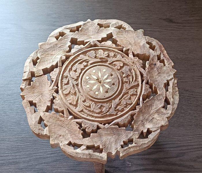 Mesita de té Anglo-India plegable - Madera de Sheesham, Antiek en Kunst, Curiosa en Brocante