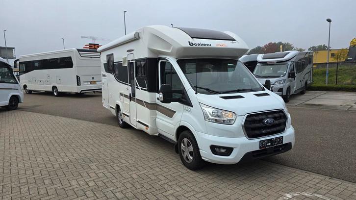 Benimar Cocoon 497 op Ford met automaat en queensbed 28285, Caravans en Kamperen, Mobilhomes, Cassettetoilet, Automaat, L-zit