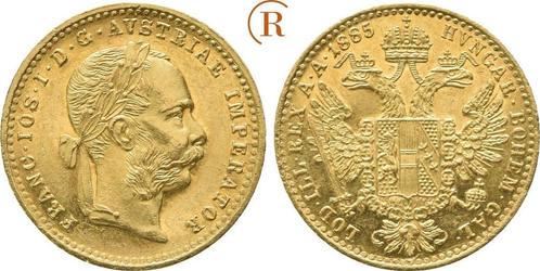 Dukat goud Wien 1885 Habsburg: Österreich: Franz Joseph I.., Timbres & Monnaies, Monnaies & Billets de banque | Accessoires, Envoi