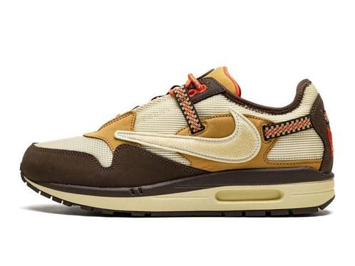 Nike Air Max 1 Travis Scott Baroque Brown - Maat 36.5 EU, Kleding | Heren, Schoenen, Ophalen of Verzenden